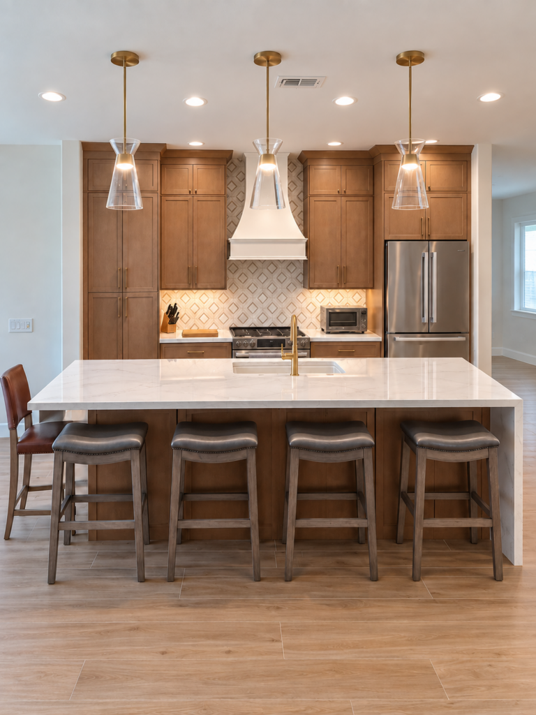 Completed kitchen renovation in Broward County by DNG Construction
